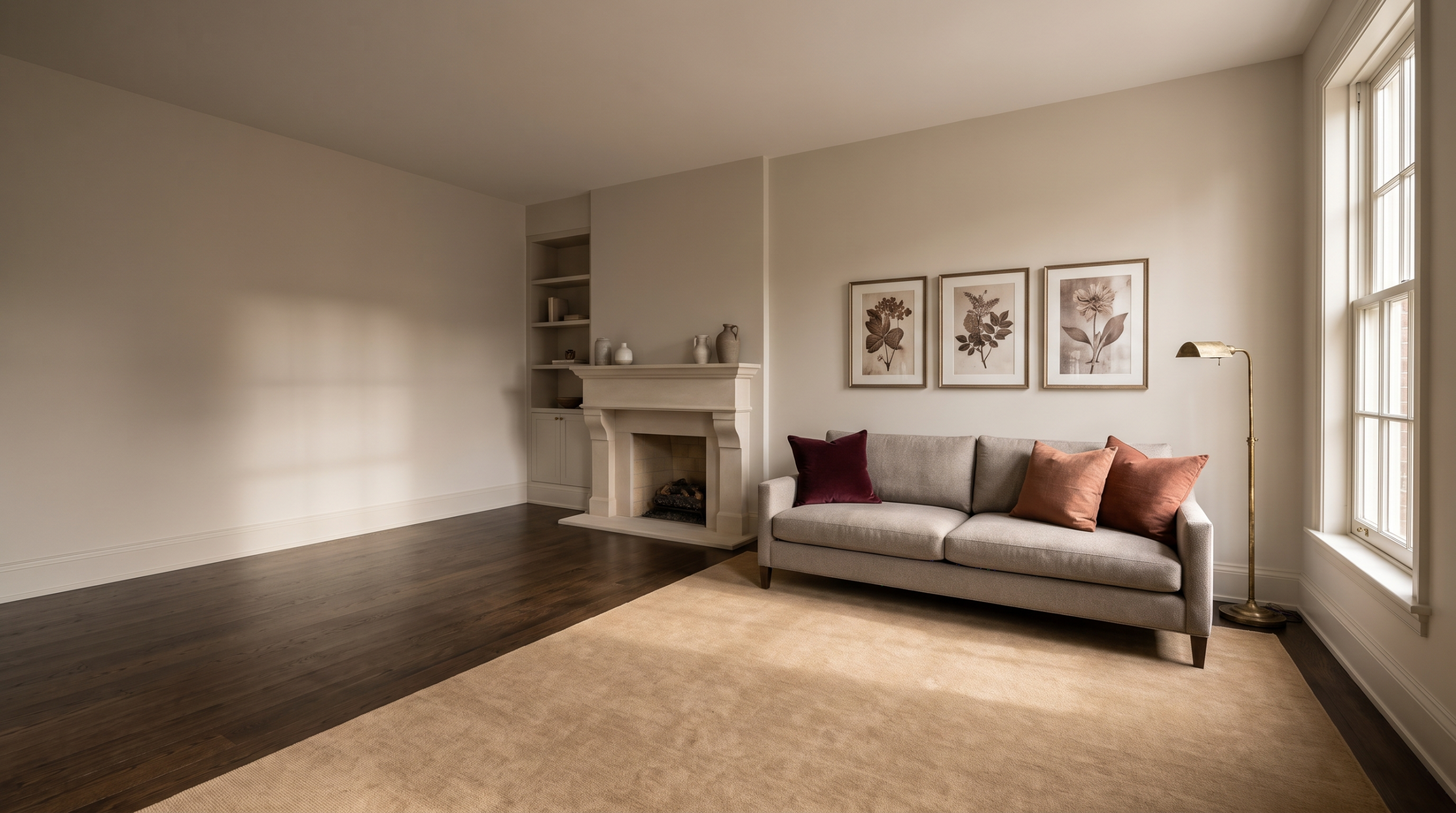 Clean water damage restoration themed interior for Richfield Water Cleanup Pros
